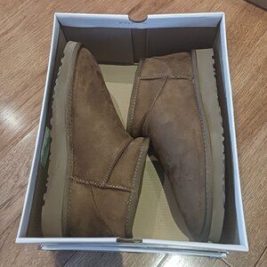 Unionbay ultra mini boot faux suede